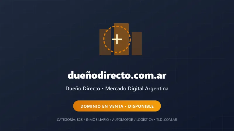Identidad gráfica y activo digital para Dueño Directo en Argentina